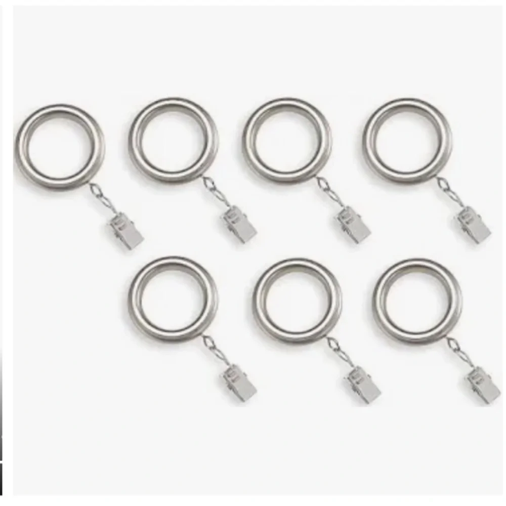 BED BATH & BEYOND CAMBRIA CAUSAL 3 PACKS CURTAINS RING CLIPS
